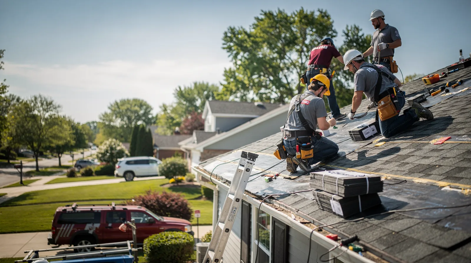 Roof Repair in Greenfield, IL around you